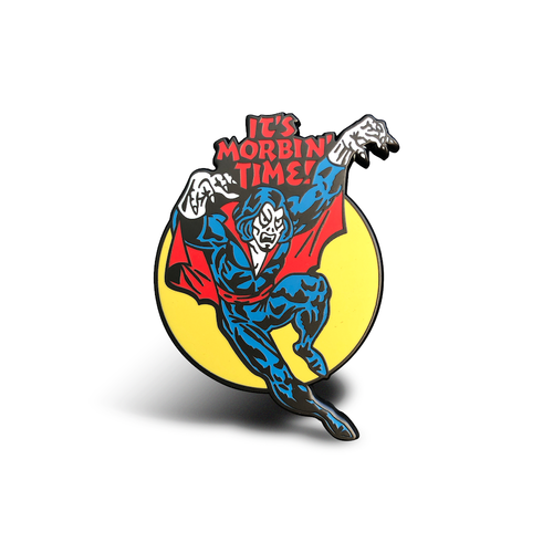 Morbin’ Time Enamel Pin